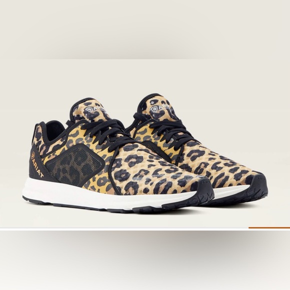 Ariat Shoes - Ariat Fuse Leopard Print Lightweight EVA midsole,rubber outsole,mesh upper
